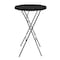 Flash Furniture Elon Commercial Grade 2.6-Foot Round Black Indoor/Outdoor Plastic Bar Height Folding Table DAD-YCZ-80R-2-BAR-BLK-GG - alternate 9